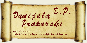 Danijela Praporski vizit kartica